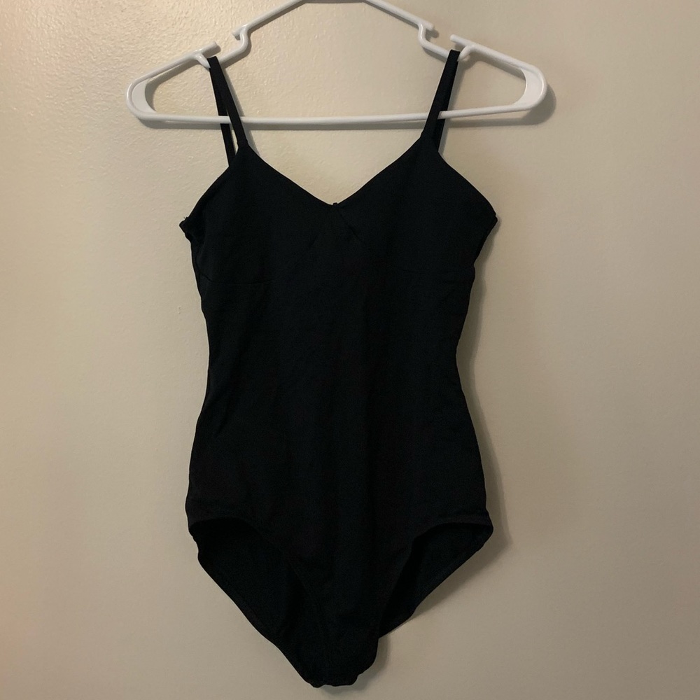 Capezio black leotard
